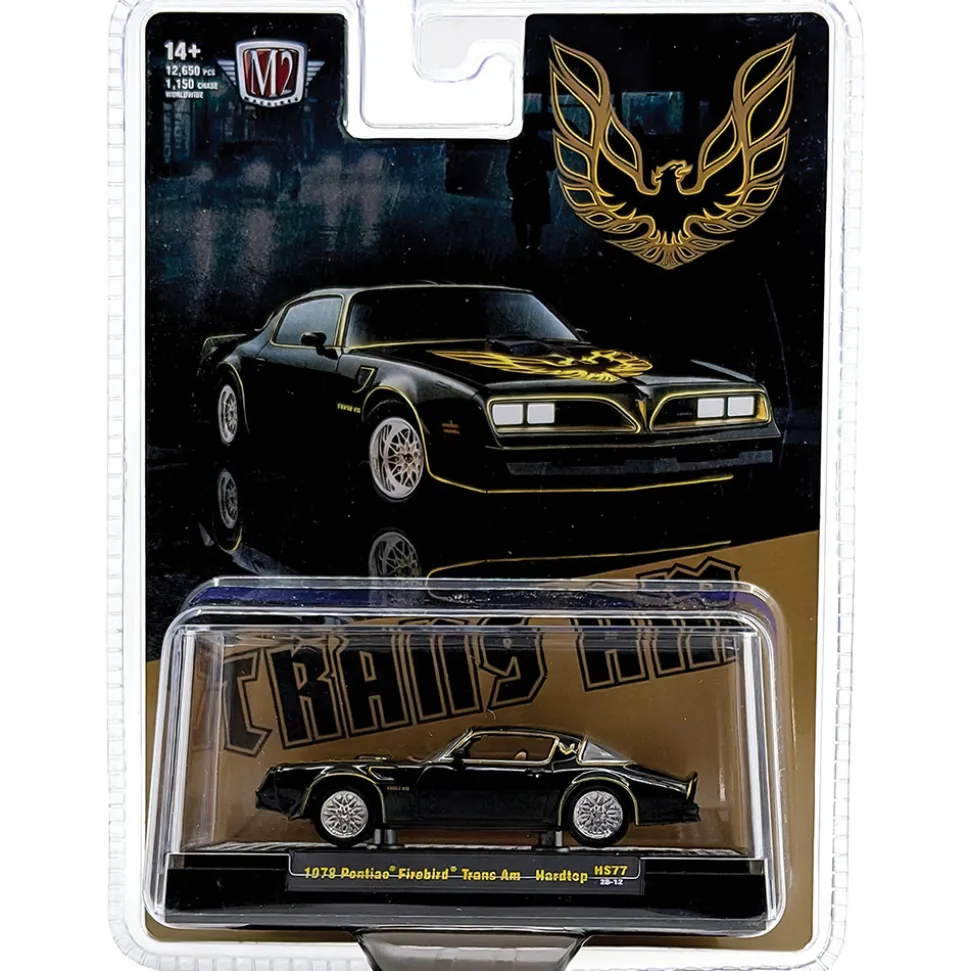 1978 Pontiac Trans Am - Special Edition Black Gold 1:64 Scale Diecast Model Car by M2 Machines