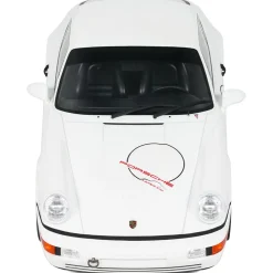 1992 Porsche 911 [964] Carrera Cup USA Edition - White 1:18 Scale Cast Resin Model Car by GT Spirit