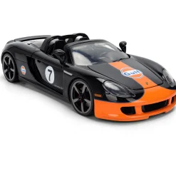 2005 Porsche Carrera GT - GULF OIL 1:24 Scale Diecast Model Car by Jada Toys