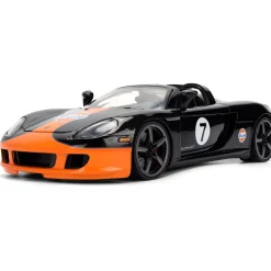 2005 Porsche Carrera GT - GULF OIL 1:24 Scale Diecast Model Car by Jada Toys