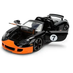 2005 Porsche Carrera GT - GULF OIL 1:24 Scale Diecast Model Car by Jada Toys
