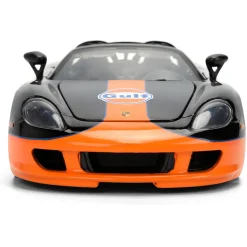 2005 Porsche Carrera GT - GULF OIL 1:24 Scale Diecast Model Car by Jada Toys