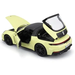 2025 Porsche 911 Carrera GTS (Hybrid) - Yellow 1:18 Scale Diecast Model Car by Maisto
