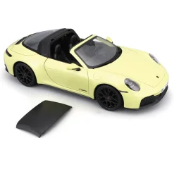 2025 Porsche 911 Carrera GTS (Hybrid) - Yellow 1:18 Scale Diecast Model Car by Maisto