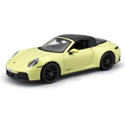 2025 Porsche 911 Carrera GTS (Hybrid) - Yellow 1:18 Scale Diecast Model Car by Maisto