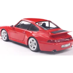 1997 Porsche 911 (993) Carrera RS - Indischrot 1:18 Scale Diecast Model Car by Solido