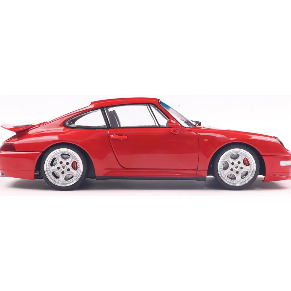 1997 Porsche 911 (993) Carrera RS - Indischrot 1:18 Scale Diecast Model Car by Solido