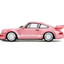 Porsche 911 Carrera RS (964) - Pink 1:18 Scale Diecast Model Car by Jada Toys