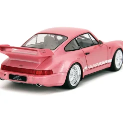 Porsche 911 Carrera RS (964) - Pink 1:18 Scale Diecast Model Car by Jada Toys
