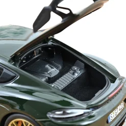 2023 Porsche Cayman GT4 RS w/Weissach Pack - Green 1:18 Scale Diecast Model Car by Norev