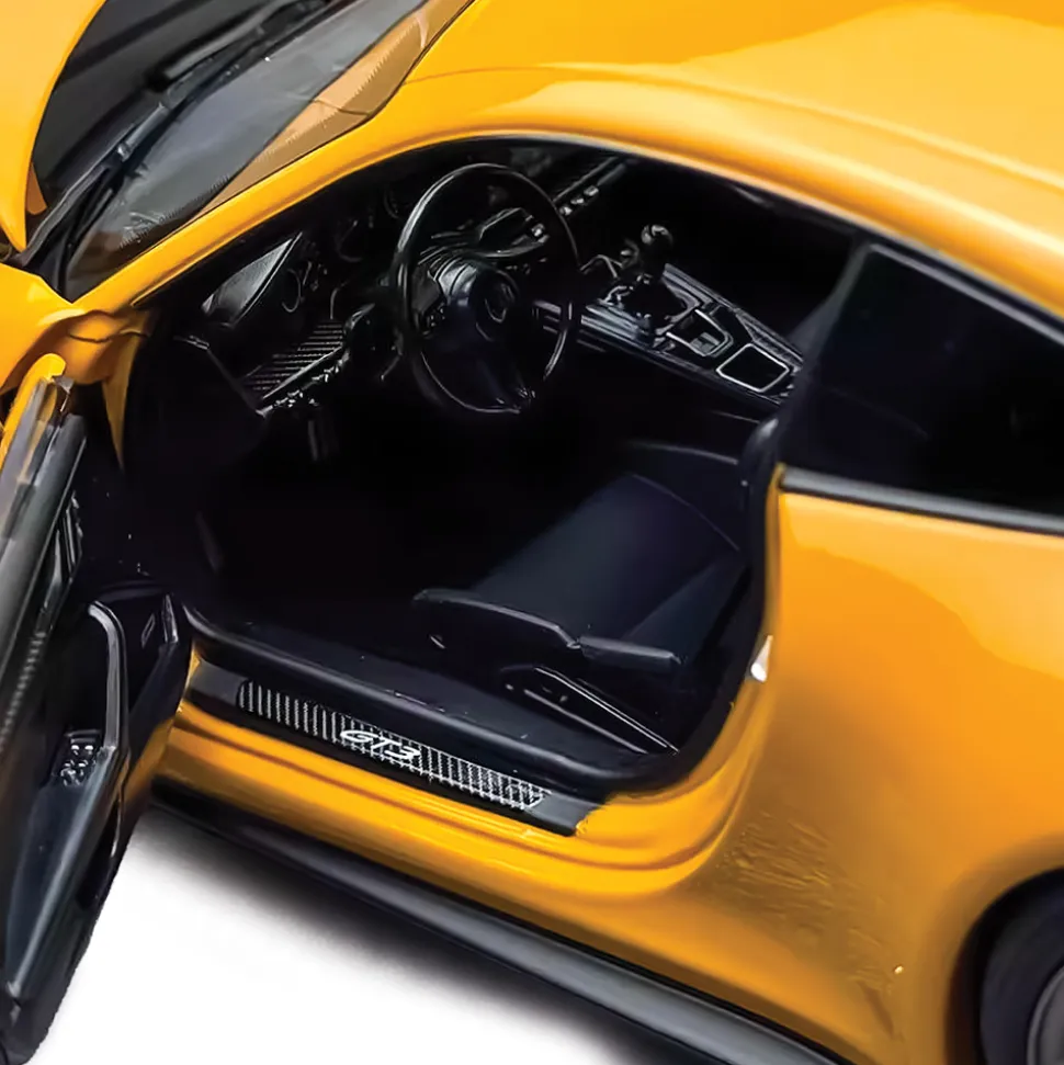 2021 Porsche 911 GT3 - Bahama Yellow 1:18 Scale Diecast Model Car by Norev