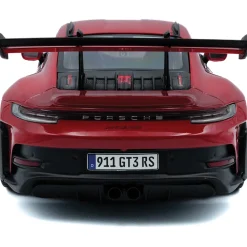 2024 Porsche 911 GT3 RS - Red 1:18 Scale Diecast Model Car by Solido