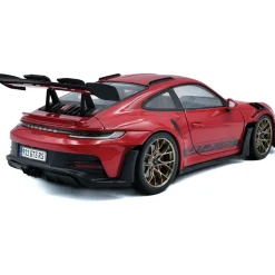 2024 Porsche 911 GT3 RS - Red 1:18 Scale Diecast Model Car by Solido