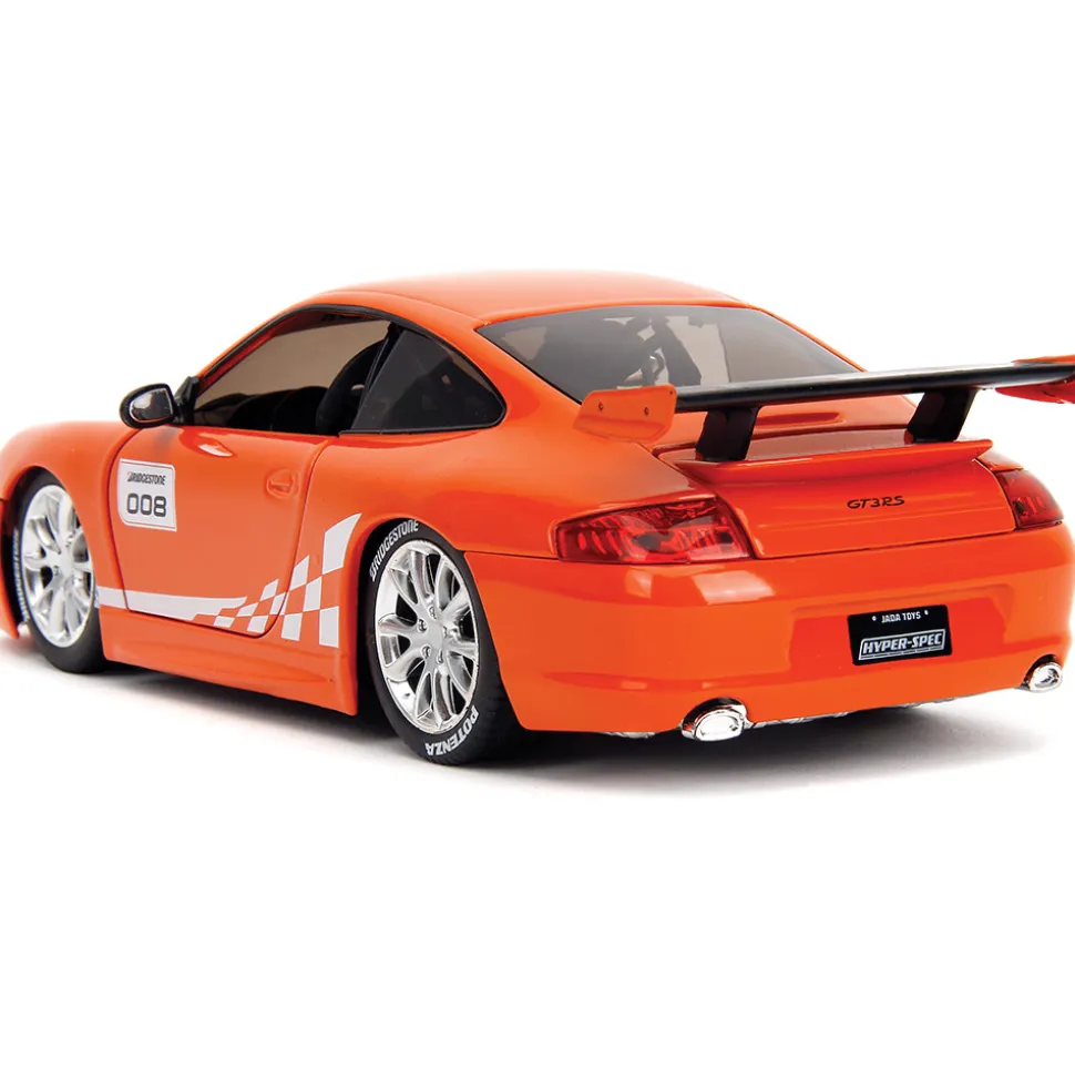 Porsche 911 GT3 RS 996.2 - Red 1:24 Scale Diecast Model Car by Jada Toys