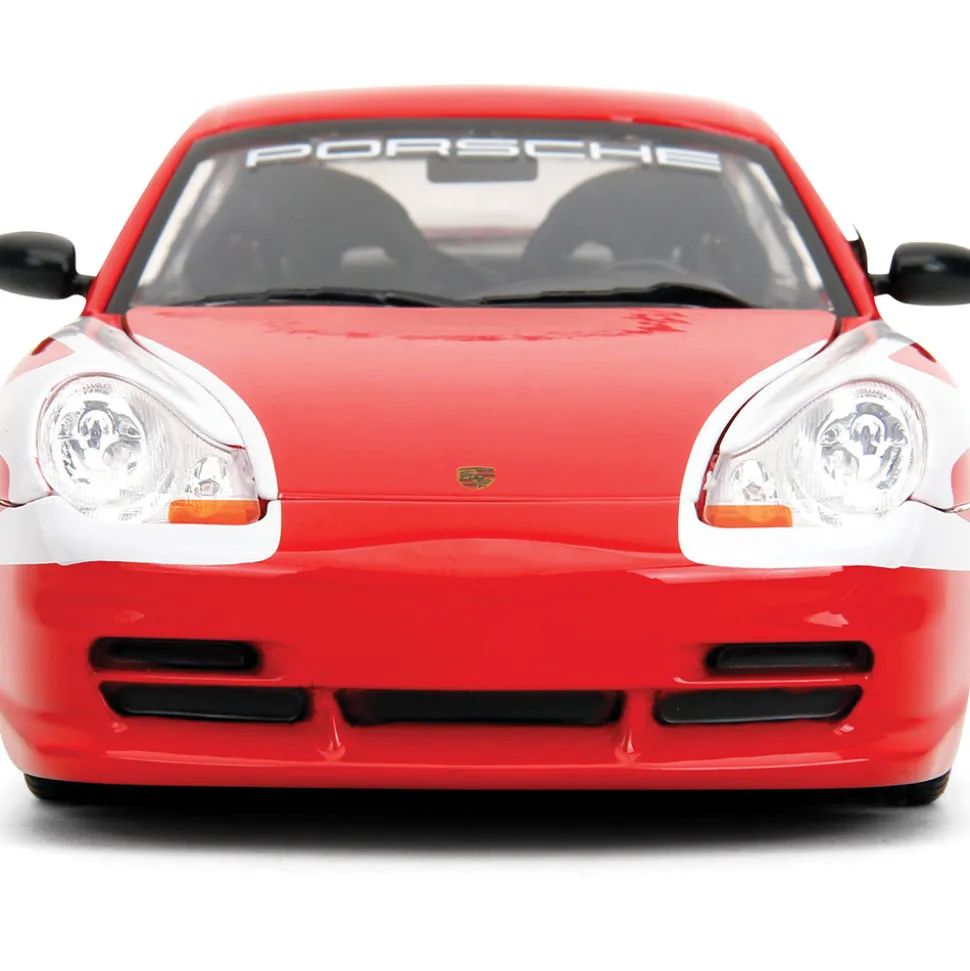 Porsche 911 GT3 RS 996.1 - Red 1:24 Scale Diecast Model Car by Jada Toys