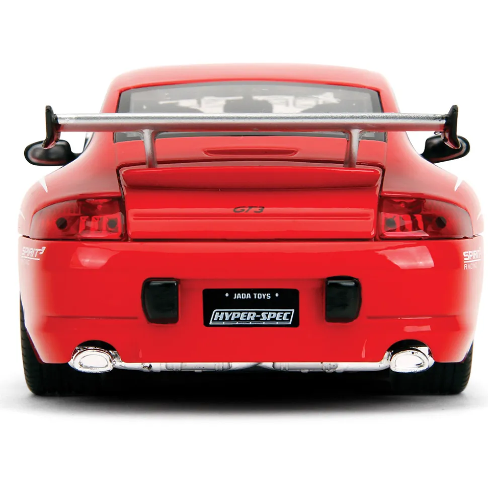 Porsche 911 GT3 RS 996.1 - Red 1:24 Scale Diecast Model Car by Jada Toys