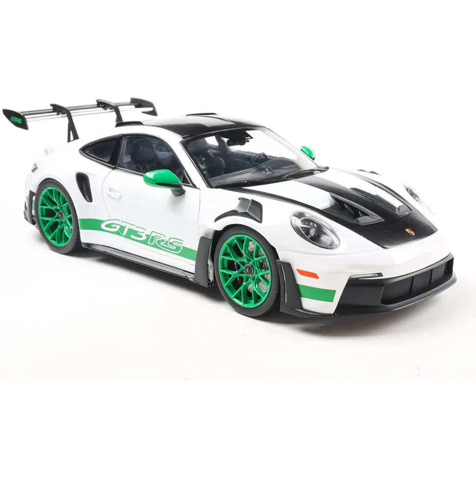 2024 Porsche 911 GT3 RS - Tribute To Carrera RS White 1:18 Scale Diecast Model Car by Solido