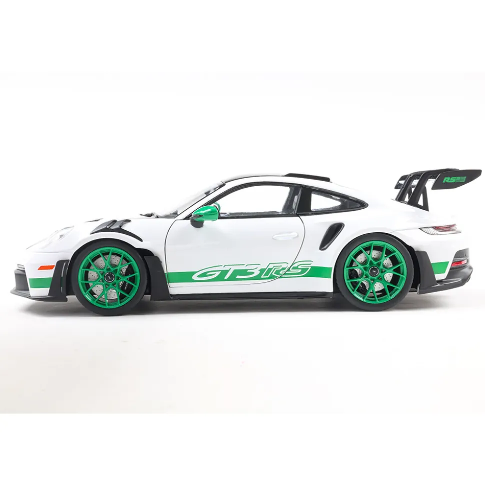 2024 Porsche 911 GT3 RS - Tribute To Carrera RS White 1:18 Scale Diecast Model Car by Solido