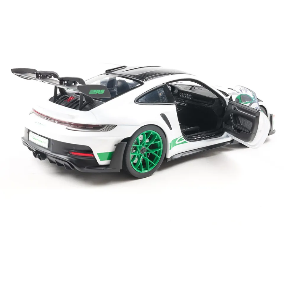 2024 Porsche 911 GT3 RS - Tribute To Carrera RS White 1:18 Scale Diecast Model Car by Solido