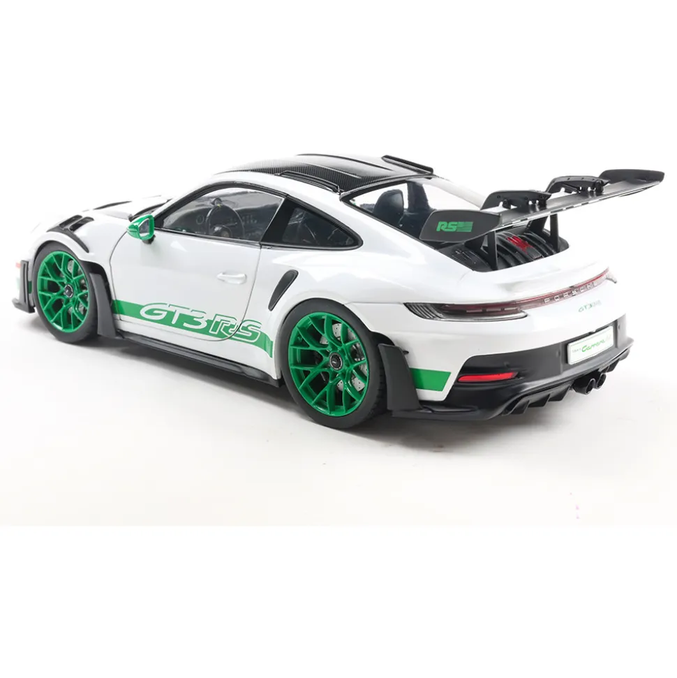 2024 Porsche 911 GT3 RS - Tribute To Carrera RS White 1:18 Scale Diecast Model Car by Solido