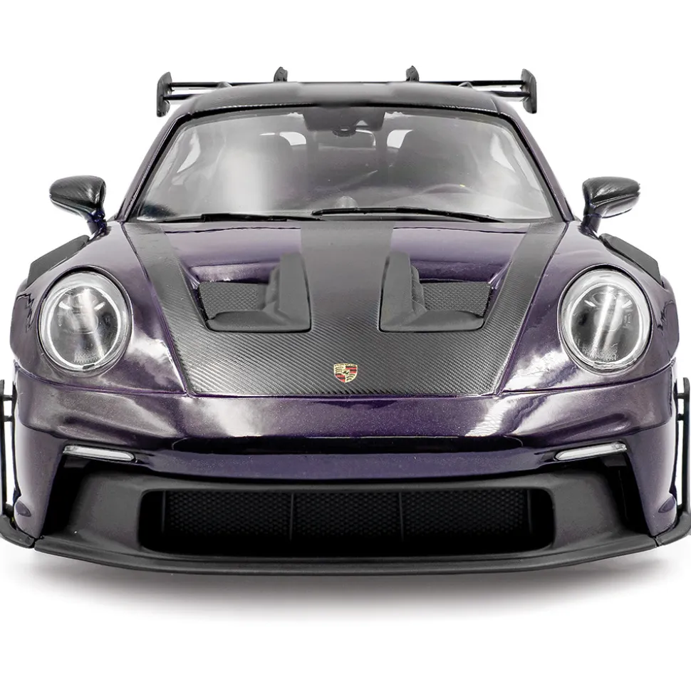 2024 Porsche 911 GT3 RS Weissach Package - Viola Purple Metallic 1:18 Scale Diecast Model Car by Solido