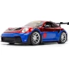 Porsche 911 GT3 RS w/SPIDER-MAN Figure 1:24 Scale Diecast Model Car by Jada Toys