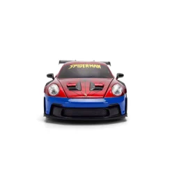 Porsche 911 GT3 RS w/SPIDER-MAN Figure 1:24 Scale Diecast Model Car by Jada Toys