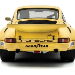 1974 Porsche 911 IROC #1 Fittipaldi - Yellow 1:18 Scale Diecast Model Car by Solido