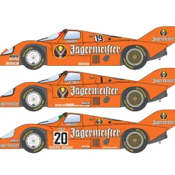 Porsche 956 1/24 Kit 1:24 scale Plastic by Italeri