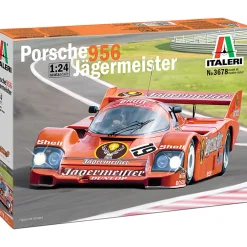 Porsche 956 1/24 Kit 1:24 scale Plastic by Italeri