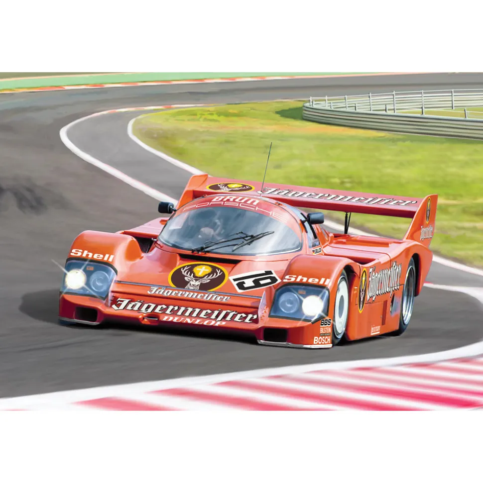 Porsche 956 1/24 Kit 1:24 scale Plastic by Italeri