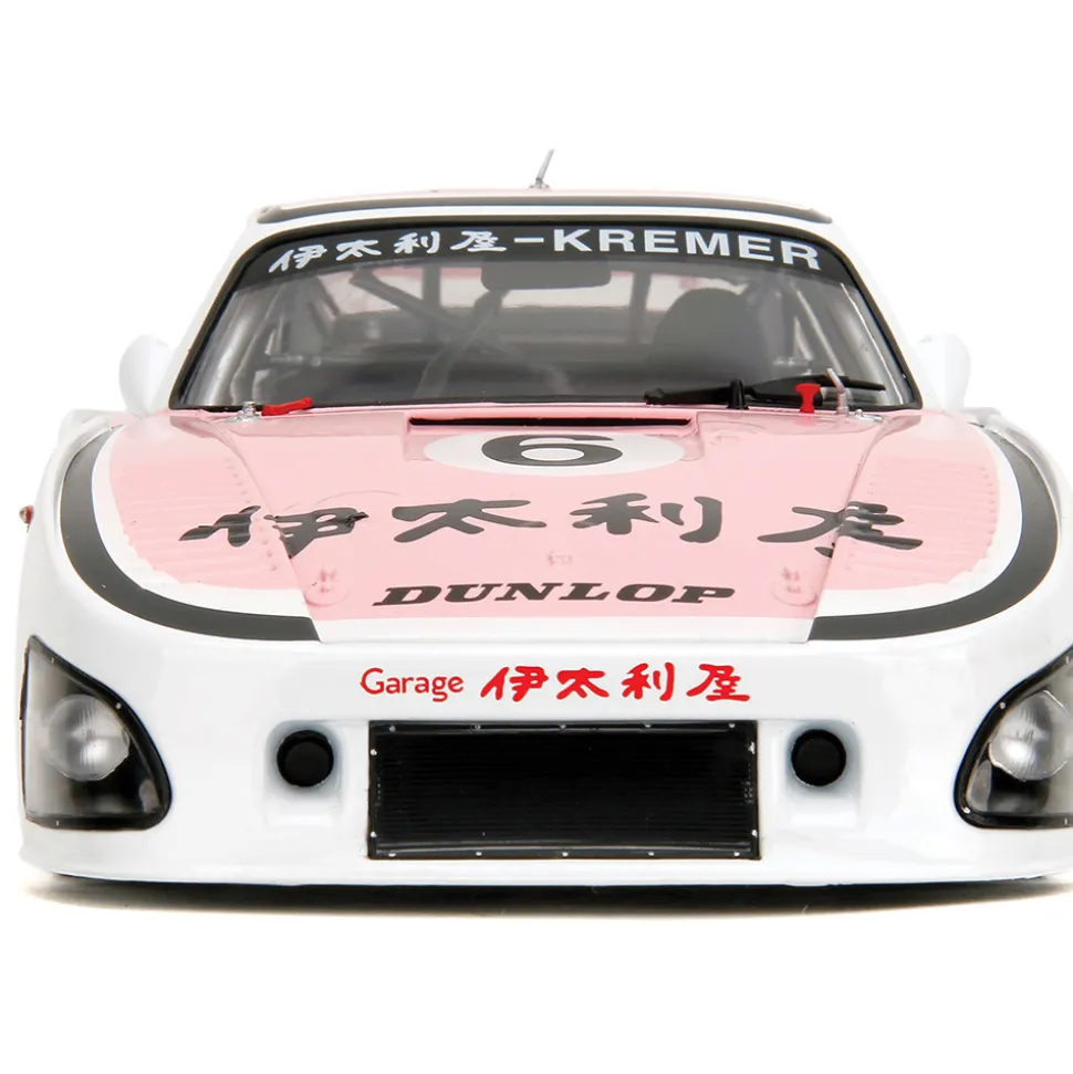 1981 Porsche 935 K3 - White 1:18 Scale Diecast Model Car by Pink Slips