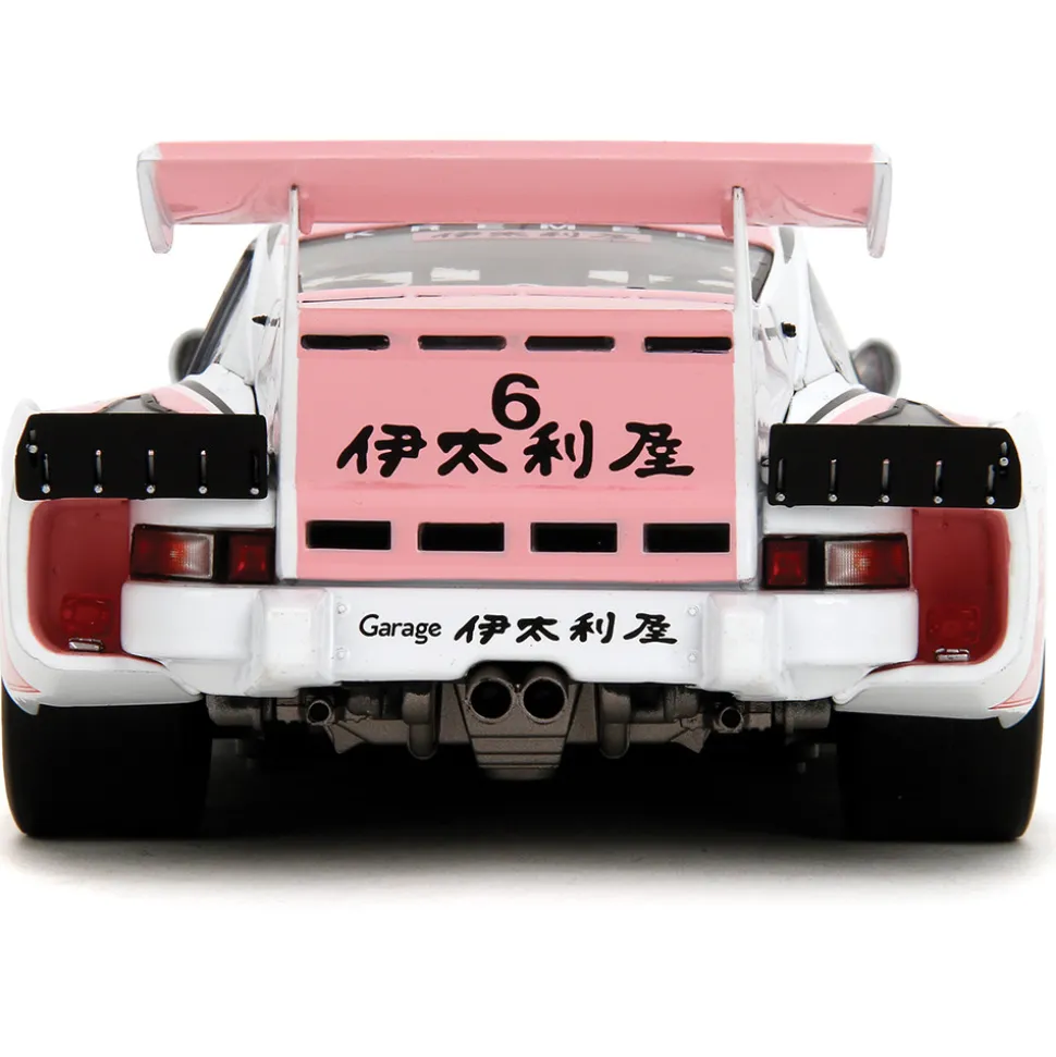 1981 Porsche 935 K3 - White 1:18 Scale Diecast Model Car by Pink Slips
