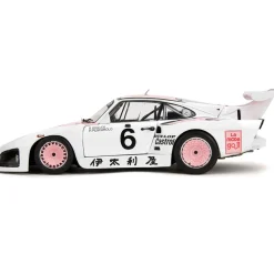 1981 Porsche 935 K3 - White 1:18 Scale Diecast Model Car by Pink Slips