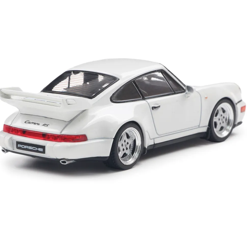 1994 Porsche 911 (964) RS 3.8 - Grand Prix White 1:43 Scale Diecast Model Car by Solido