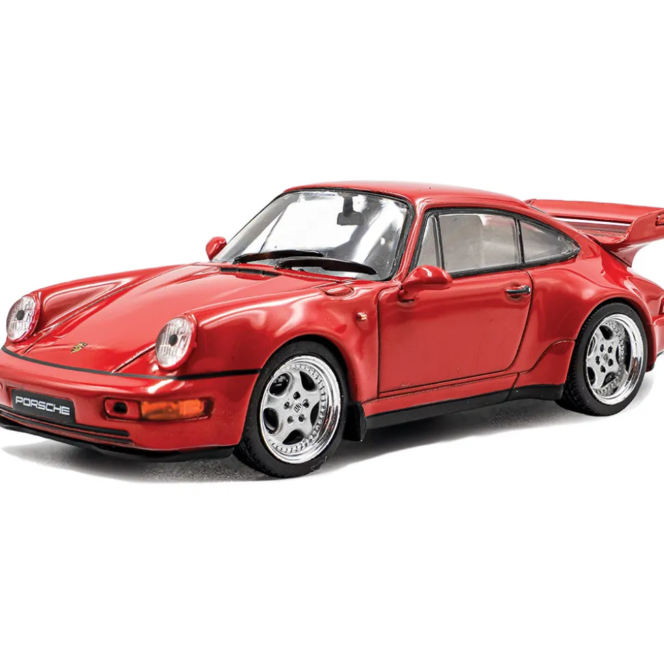 1994 Porsche 911 (964) RS 3.8 - Guards Red 1:43 Scale Diecast Model Car by Solido