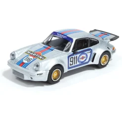 1974 Porsche 911 3.0 RSR - Martini 1:64 Scale Diecast Model Car by Paragon Models