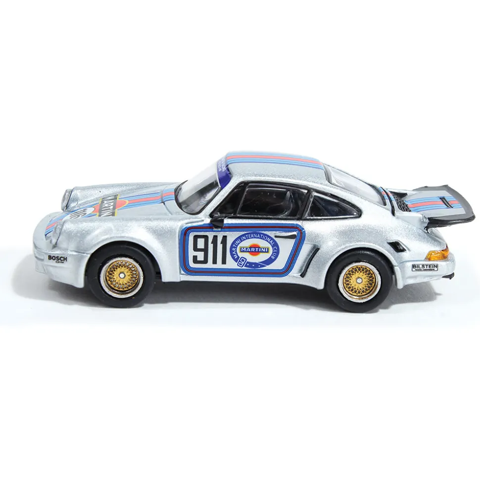 1974 Porsche 911 3.0 RSR - Martini 1:64 Scale Diecast Model Car by Paragon Models