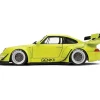 Porsche RWB Genki - Yellow 1:18 Scale Diecast Model Car by Pink Slips