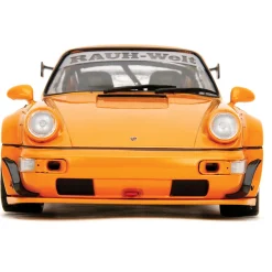 2016 Porsche RWB Hibiki Bodykit - Orange 1:18 Scale Diecast Model Car by Pink Slips
