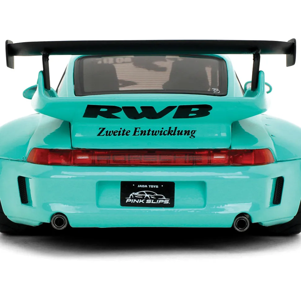 Porsche RWB Kei Sishi - Green 1:18 Scale Diecast Model Car by Pink Slips