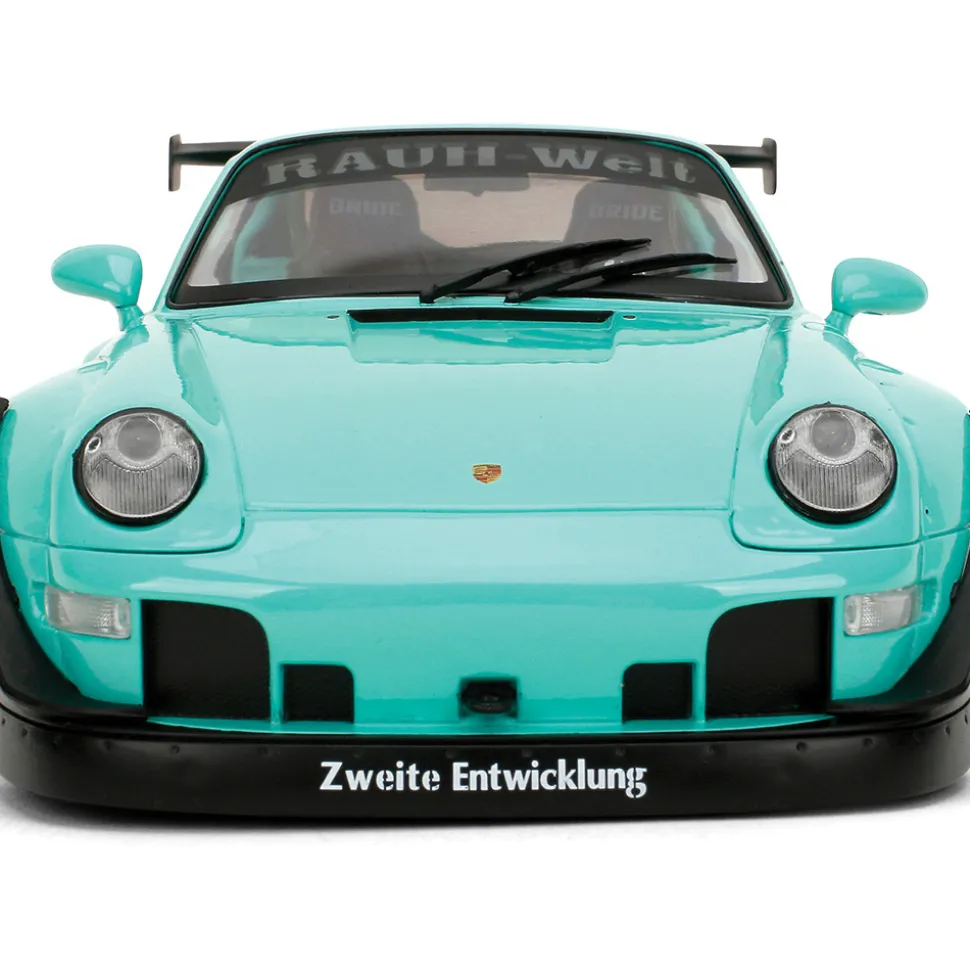 Porsche RWB Kei Sishi - Green 1:18 Scale Diecast Model Car by Pink Slips