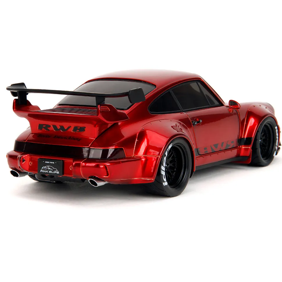 Porsche RWB - Pink Slips Candy Red 1:18 Scale Diecast Model Car by Pink Slips