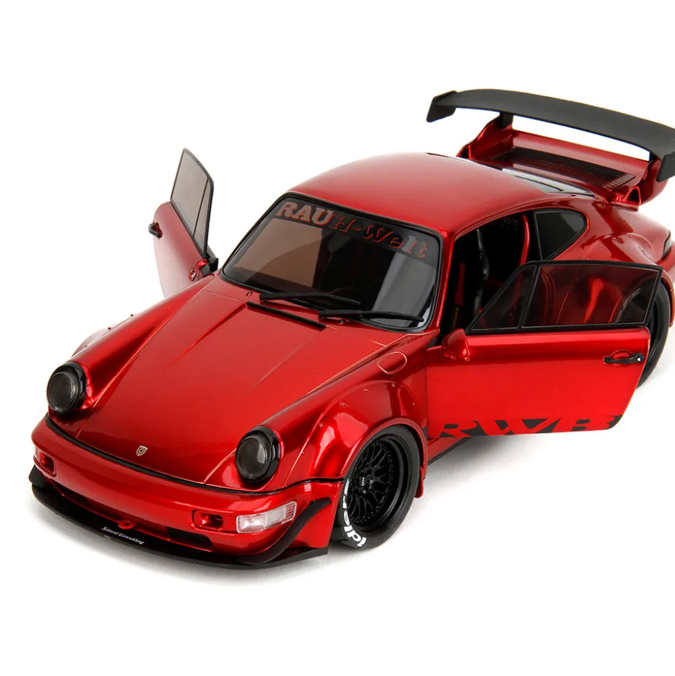Porsche RWB - Pink Slips Candy Red 1:18 Scale Diecast Model Car by Pink Slips
