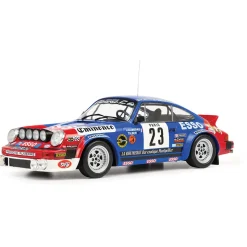 1981 Porsche 911 SC GR.4 - Blue 1:18 Scale Diecast Model Car by IXO Models