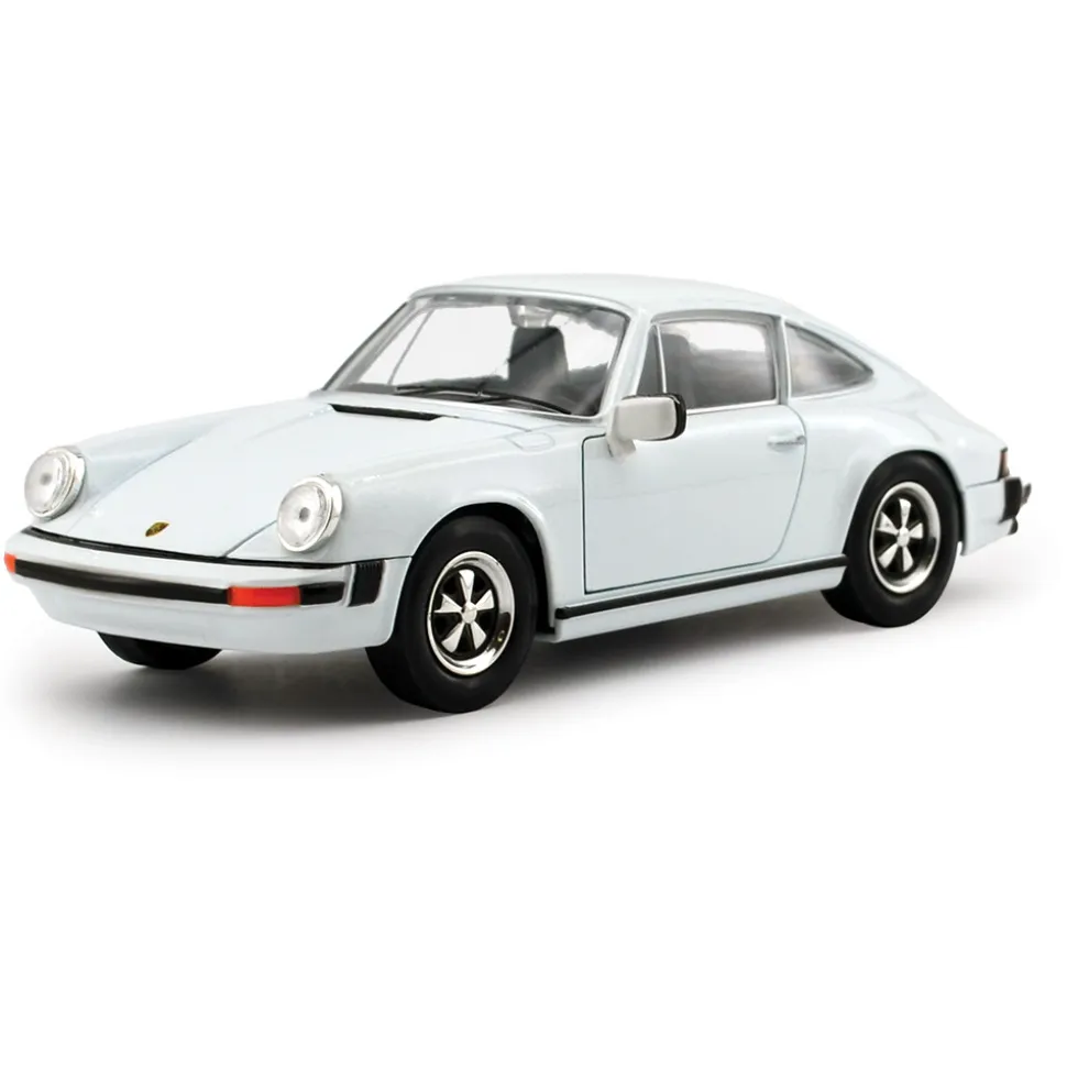 1978 Porsche 911 SC - White 1:24 Scale Diecast Model Car by Motormax