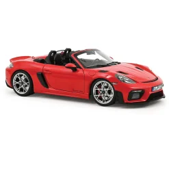 2023 Porsche 718 Spyder RS - Guards Red 1:18 Scale Diecast Model Car by Norev