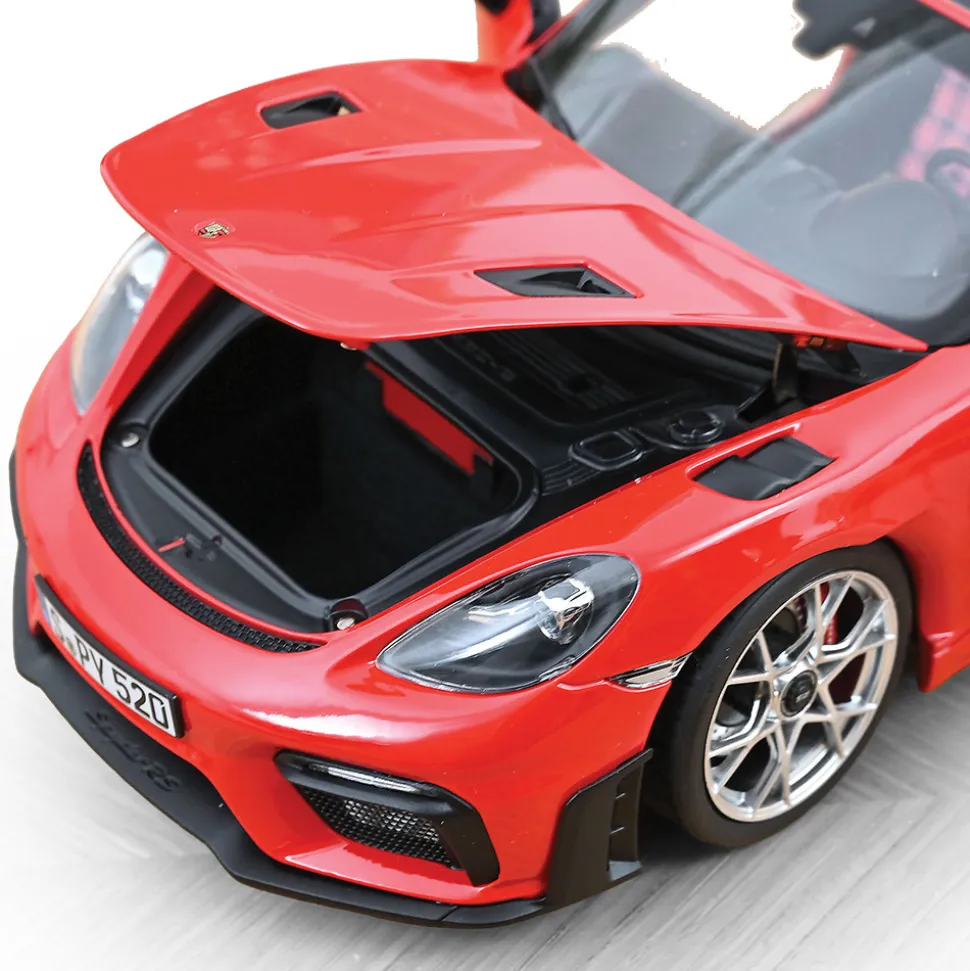 2023 Porsche 718 Spyder RS - Guards Red 1:18 Scale Diecast Model Car by Norev