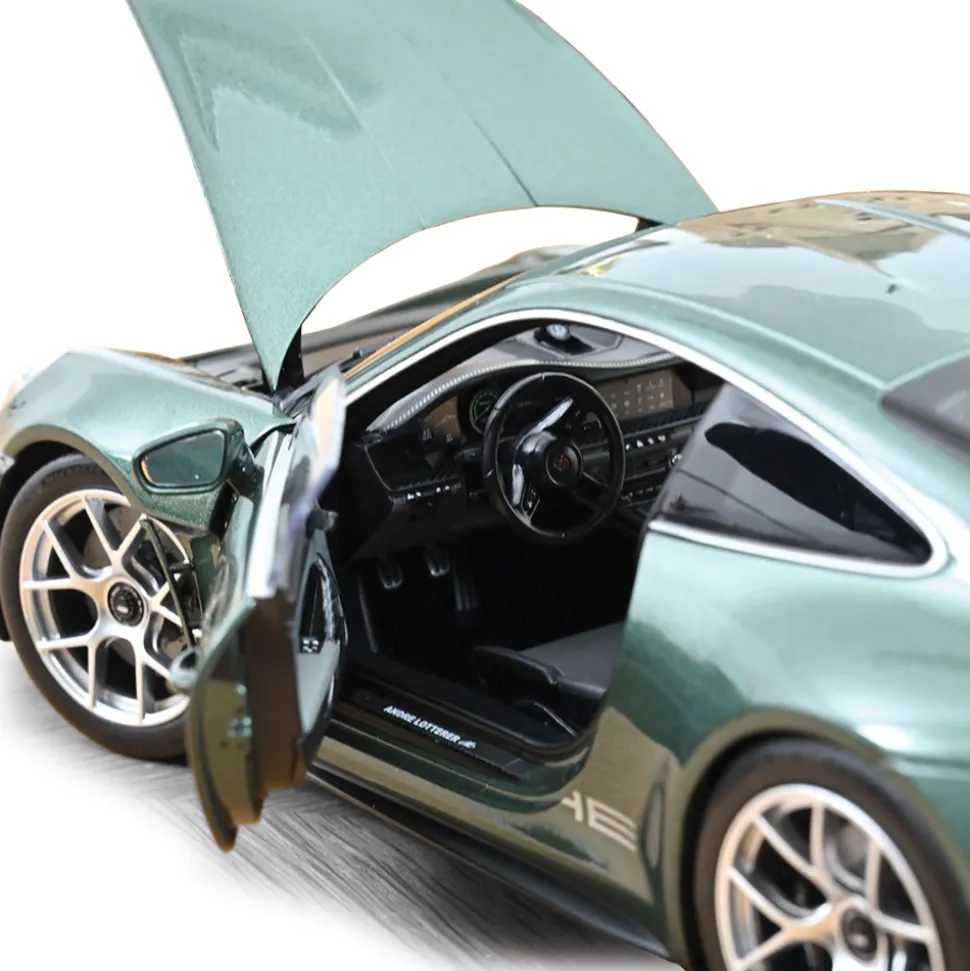 2023 Porsche 911 S/T - Malachite Green 1:18 Scale Diecast Model Car by Norev