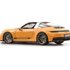 2025 Porsche 911 Targa 4 GTS - Bahama Yellow 1:18 Scale Diecast Model Car by Norev